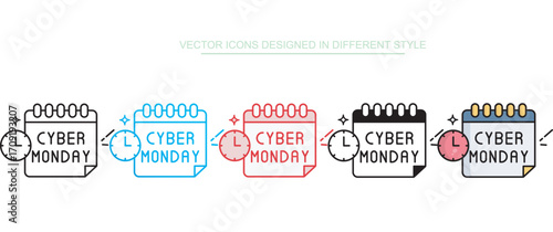 Countdown icon design with white background stock illustration