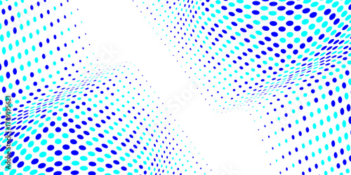 Fast digital tech on white background, cyber nano info, abstract communication, AI big data, future tech innovation, internet links, shown in 3D blue line and dot network visuals.
