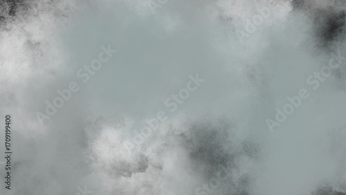 A beautiful and dramatic shot of gray and white clouds, High-quality image of misty gray clouds,