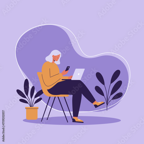 Man interacting with abstract data network visualization, symbolizing innovation, analysis, and technological advancement in a digital world.