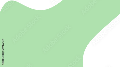 Abstract light green background with flowing white wavy shapes, ideal for minimalist designs, digital projects, or clean branding.