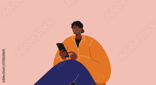 Senior woman actively engaged with her laptop, embodying modern digital literacy and remote work. Ideal for business, education, or active lifestyle concepts.