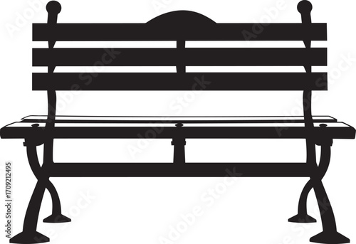 Bench Furniture icon clean simple