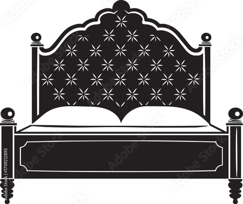 Headboard Furniture icon clean simple
