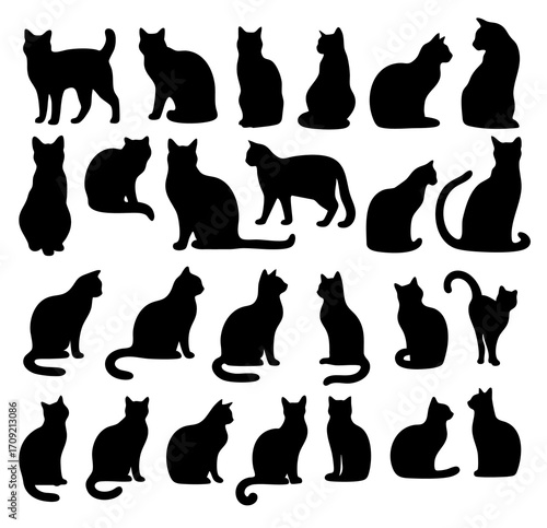 ネコシルエット