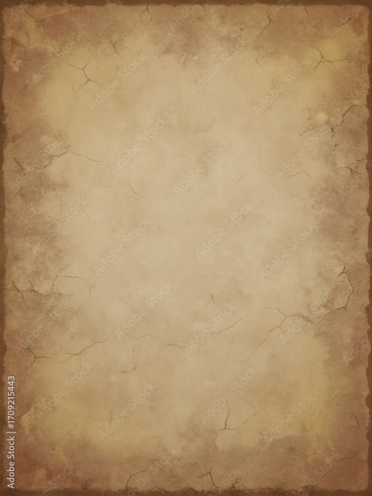 Obraz premium Grunge Texture Background with Cracked Paint in Muted Earth Tones for Vintage Poster Design