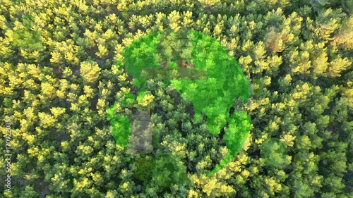 Environmental technology concept. Sustainable development goals. SDGs. High quality 4k footage