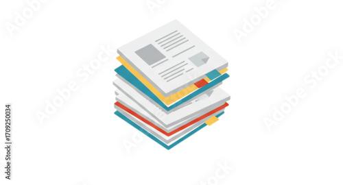 stack of newspapers