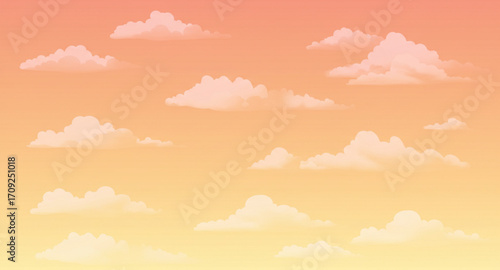 clouds and sun