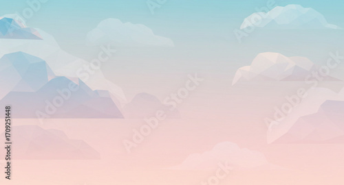 blue sky with clouds