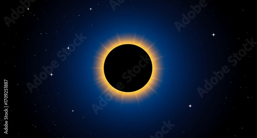 Eclipse vector illustration