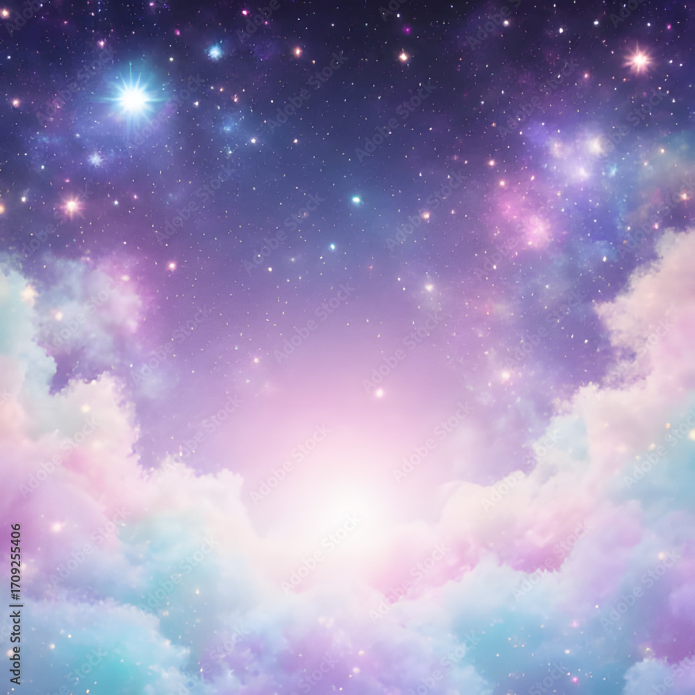 Fototapeta premium starry sky with stars