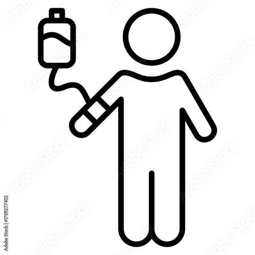 Patient line icon