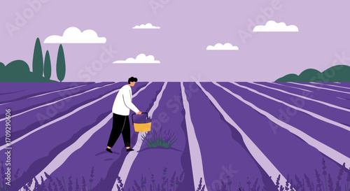 A male designer creating digital art or graphic design using a large tablet and stylus. Illustrates creativity, technology, and modern workflow for business or lifestyle content.