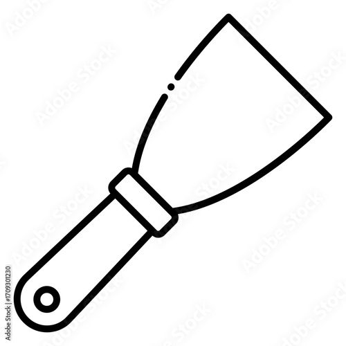 Spatula Icon: Kitchen Utensil for Cooking and Baking