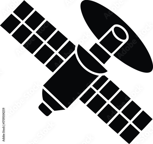 satellite vector icon