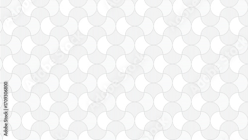 seamless pattern white backgound line tile 