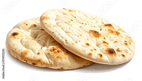 Crispy Oven-Baked Flatbreads Ready to Serve