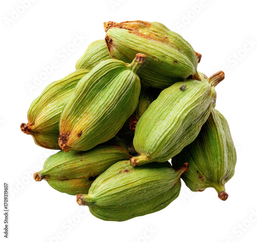 Wallpaper Mural Harvesting cardamom pods spice farm food isolated on transparent background Torontodigital.ca