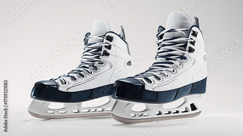 Photography Professional ice hockey skates ready for the rink, offering speed, agility, and