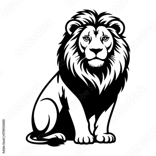 Lion Sitting