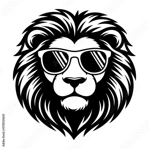 Lion with Sunglasses