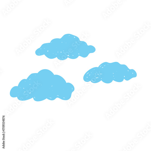 Simple Hand Drawn Clouds