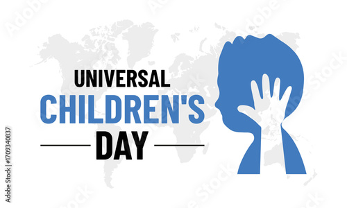 World Children’s Day on November 20 promotes children’s rights, equality, health, safety, and education, inspiring a better future for every child. Universal Children's Day. creative concept. banner.