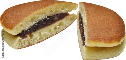 Dorayaki Isolated On Transparent Background
