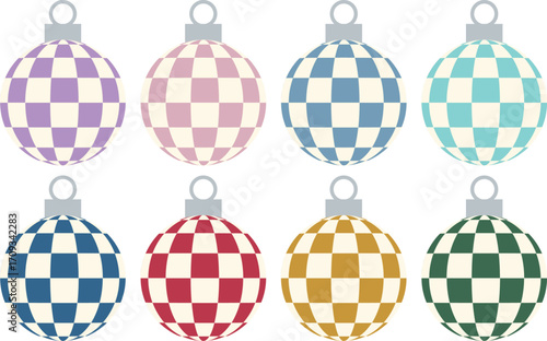 Chrismas Ornament-1-Checkerboard-all-set