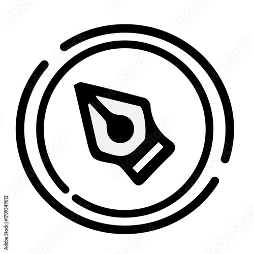 pen, pen, signs, writing, drawing, education, ink, instrument, luxury, nib, tip, writer, antique, calligraphy, classic, letter, modern, online, paper, pictogram, retro, set, vintage, black, fountain, 