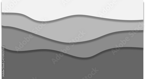 flat minimalist papercut vector white grey color background 4k resolution