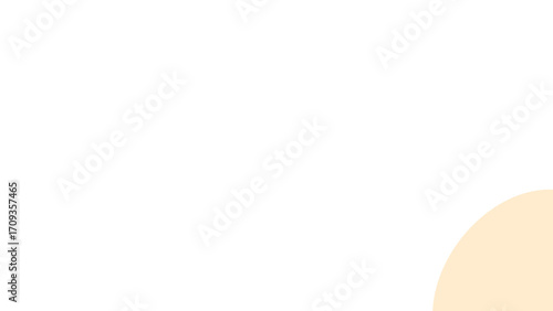 Clean white background with a subtle, soft beige curved element. Ideal for modern design, branding, advertising, or text overlay, conveying simplicity and elegance.