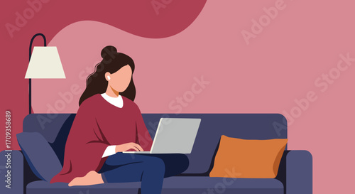 Stylized illustration of a person pouring a refreshing fruit drink into a large glass, embodying healthy lifestyle choices and homemade beverages.