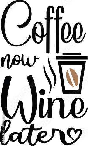 typography design for coffee lover. coffee t shirt design 