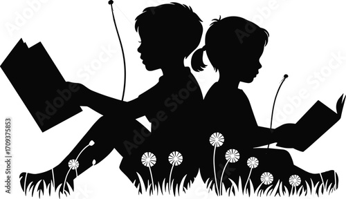 Silhouette of kneeling female photographer using DSLR camera on tripod taking photo, ideal for creative, editorial, commercial, and marketing projects.