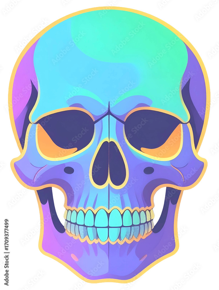 Fototapeta premium human skull