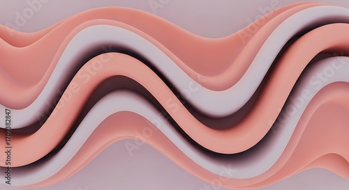 Abstract Wave Design Background.