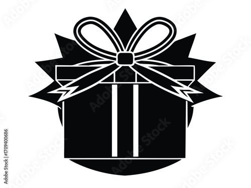 gift wrapping vector icon