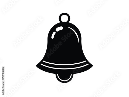 jingle bell vector icon