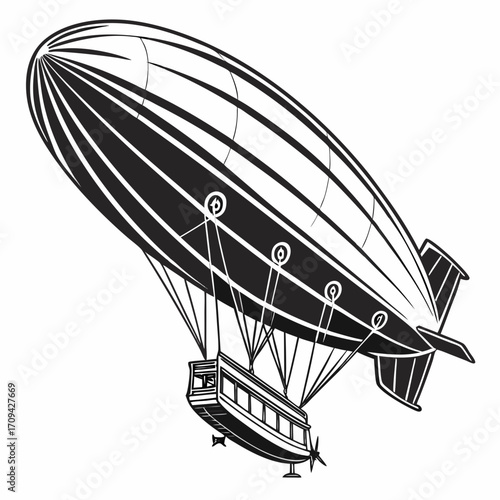 vector illustration of a cartoon rocket