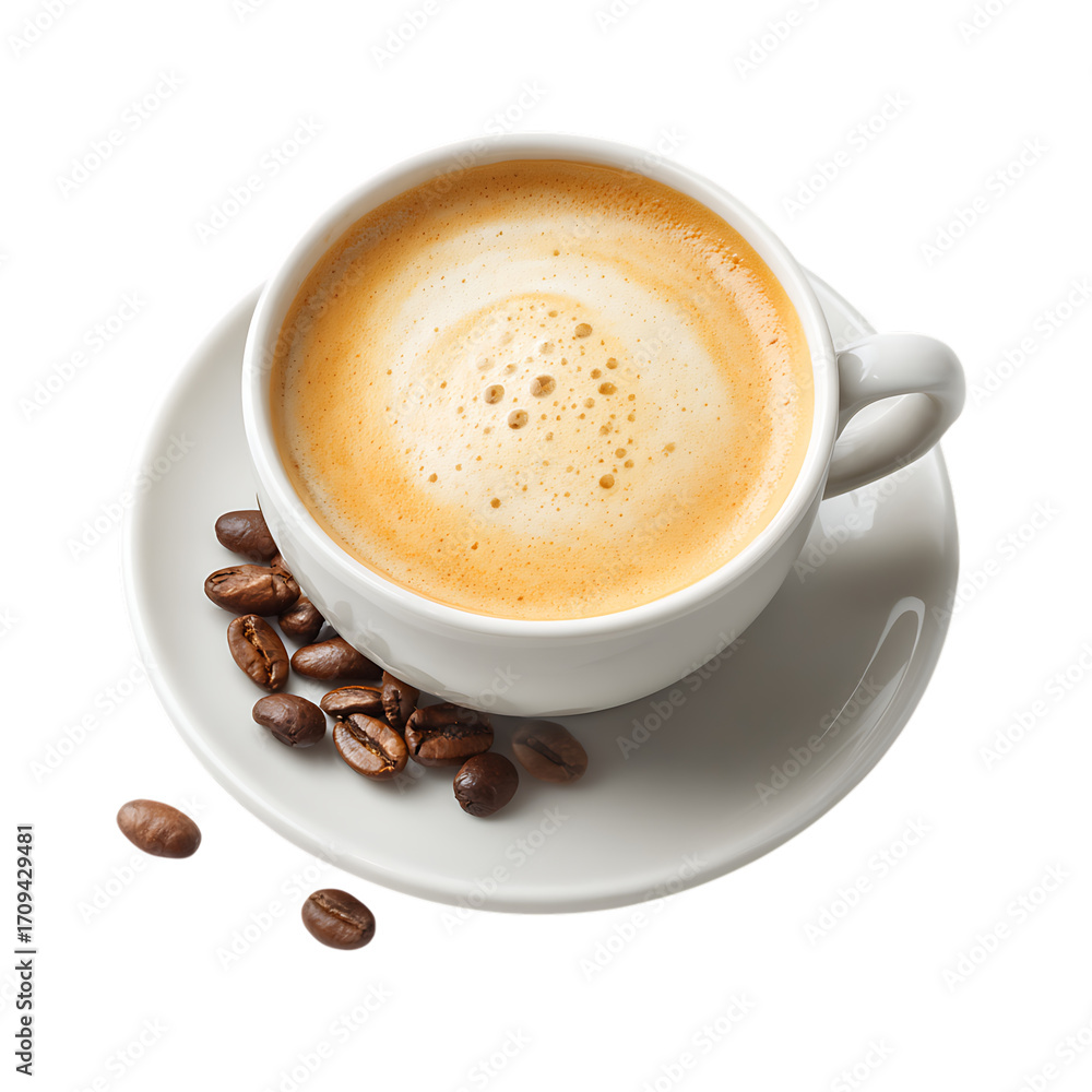 Fototapeta premium Caf au Lait png 