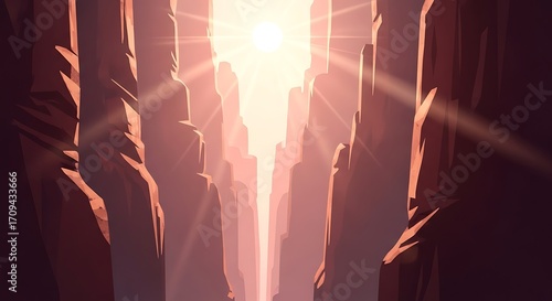 Radiant Canyon Pathway.