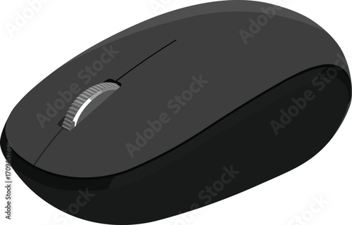 Sleek modern wireless mouse for smooth navigation and increased productivity at work or home