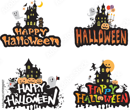秋の可愛いハロウィンイラスト素材集
