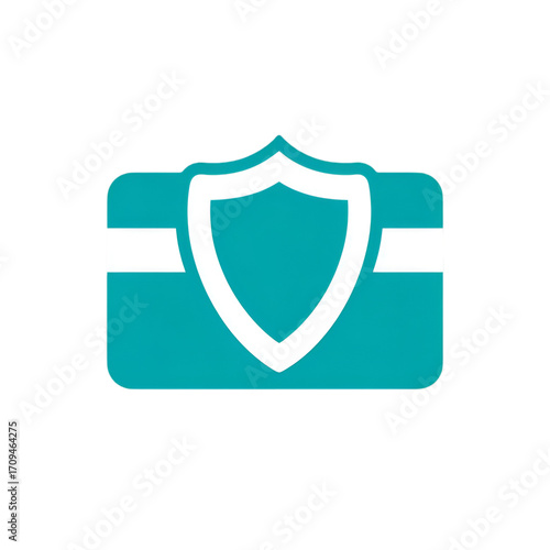 Free Download A modern shield icon representing security and protection, ideal for tech, safety, or cybersecurity themes. - GFXLoad