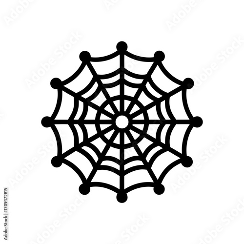 semantic web spiderweb icon 