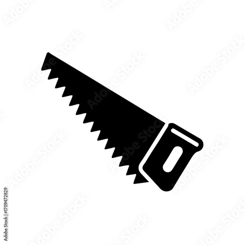 saw woodworking tool icon 