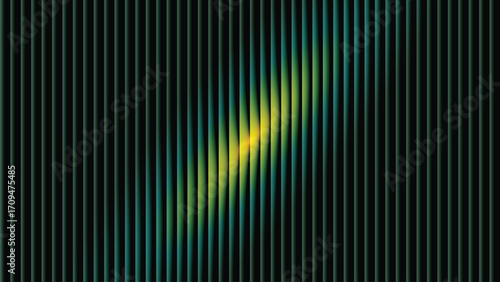 Fractal Glass Green and Yellow Gradient Abstract Background for Trendy Wallpaper, Web, Banner and Poster