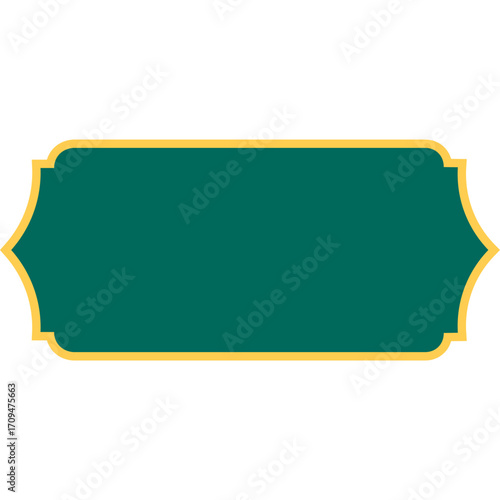 Islamic Banner Frame
